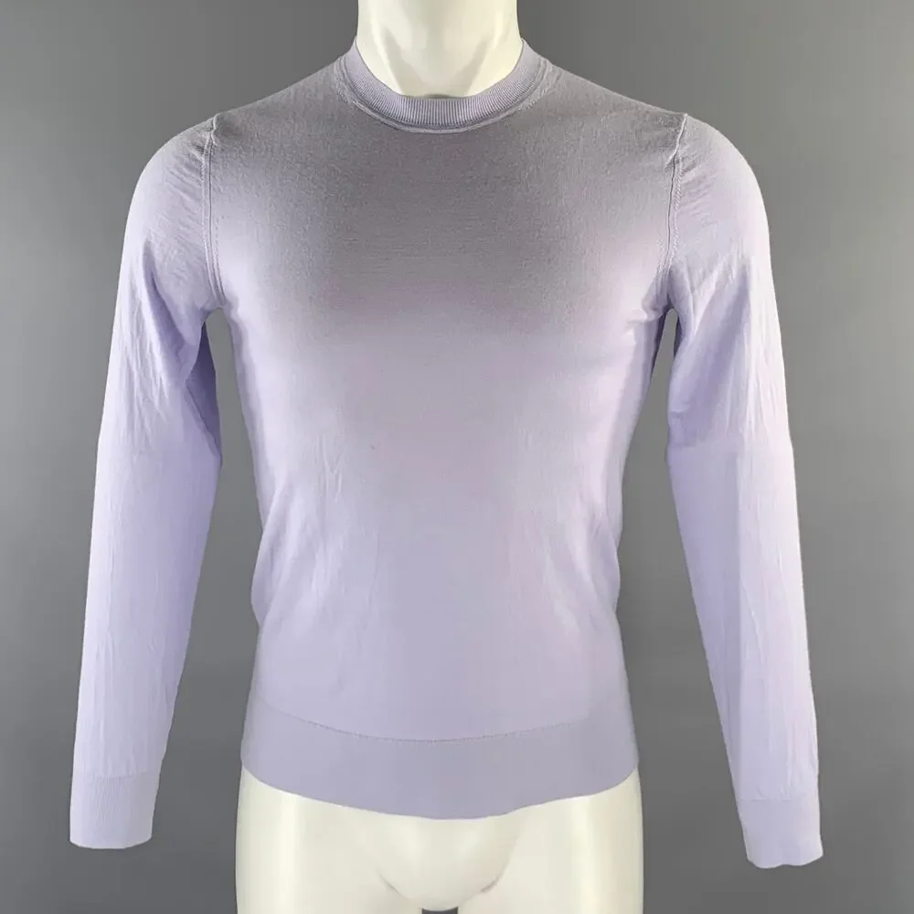 THEORY Size XS Lavender Wool Blend Pull On Pullover
